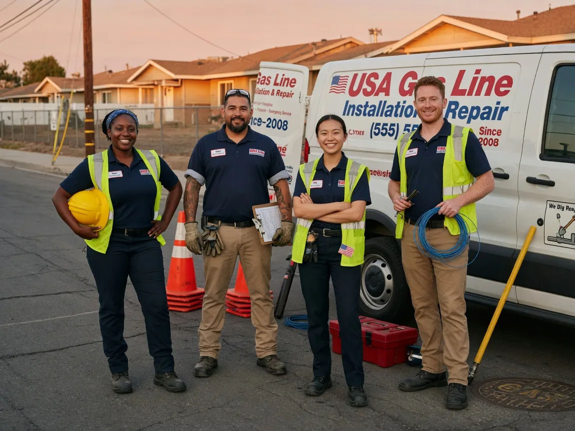 Gas Line Installation company in Hellertown, PA